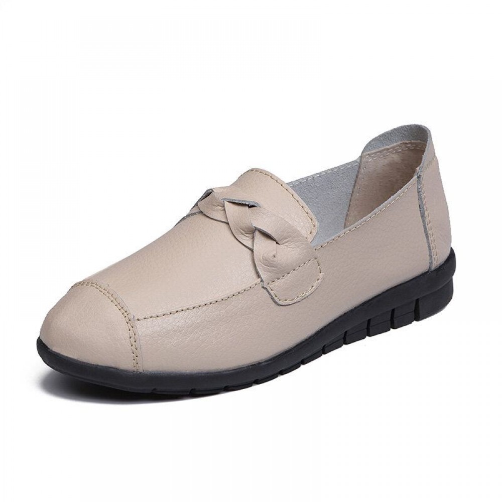 Women Solid Color Slip On Lazy Flat Shoes Women Solid Color Slip On Lazy Flat Shoes